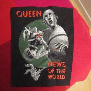 Queen News of the World Back Patch